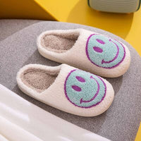 Thumbnail for Melody Smiley Face Slippers - T - 1 COLOR -