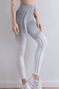 Thumbnail for Gradient High Waist Sports Leggings - T - 4 COLORS -