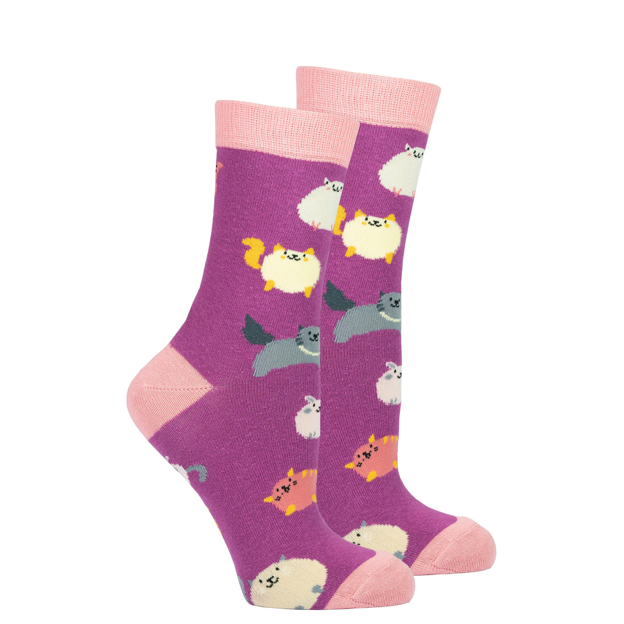 Women's Cute Cats Socks Set - 5 PACK -