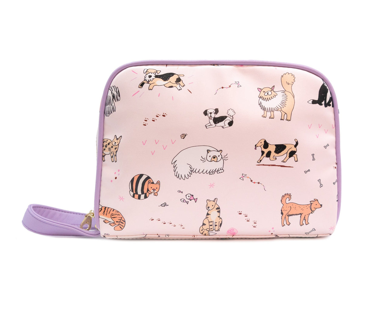 Toiletry Bag - Cats & Dogs -