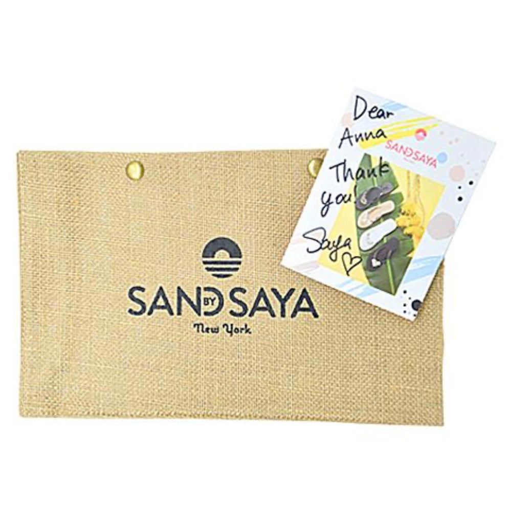 SAND BY SAYA N.Y. - Bee - Waterproof Espadrille Flat - 3 COLORS -