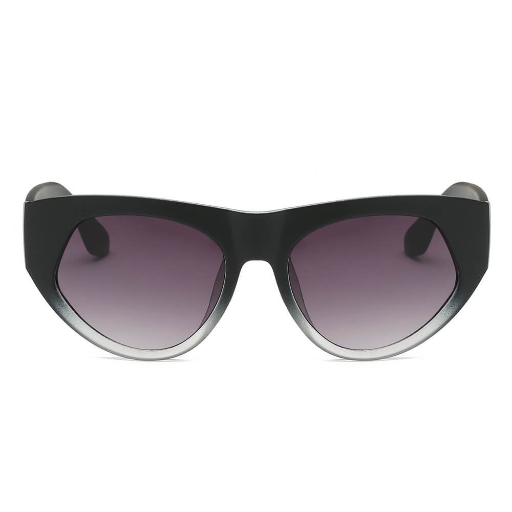 Cabazon | S1059 - Women Round Cat Eye Sunglasses - 4 COLORS -