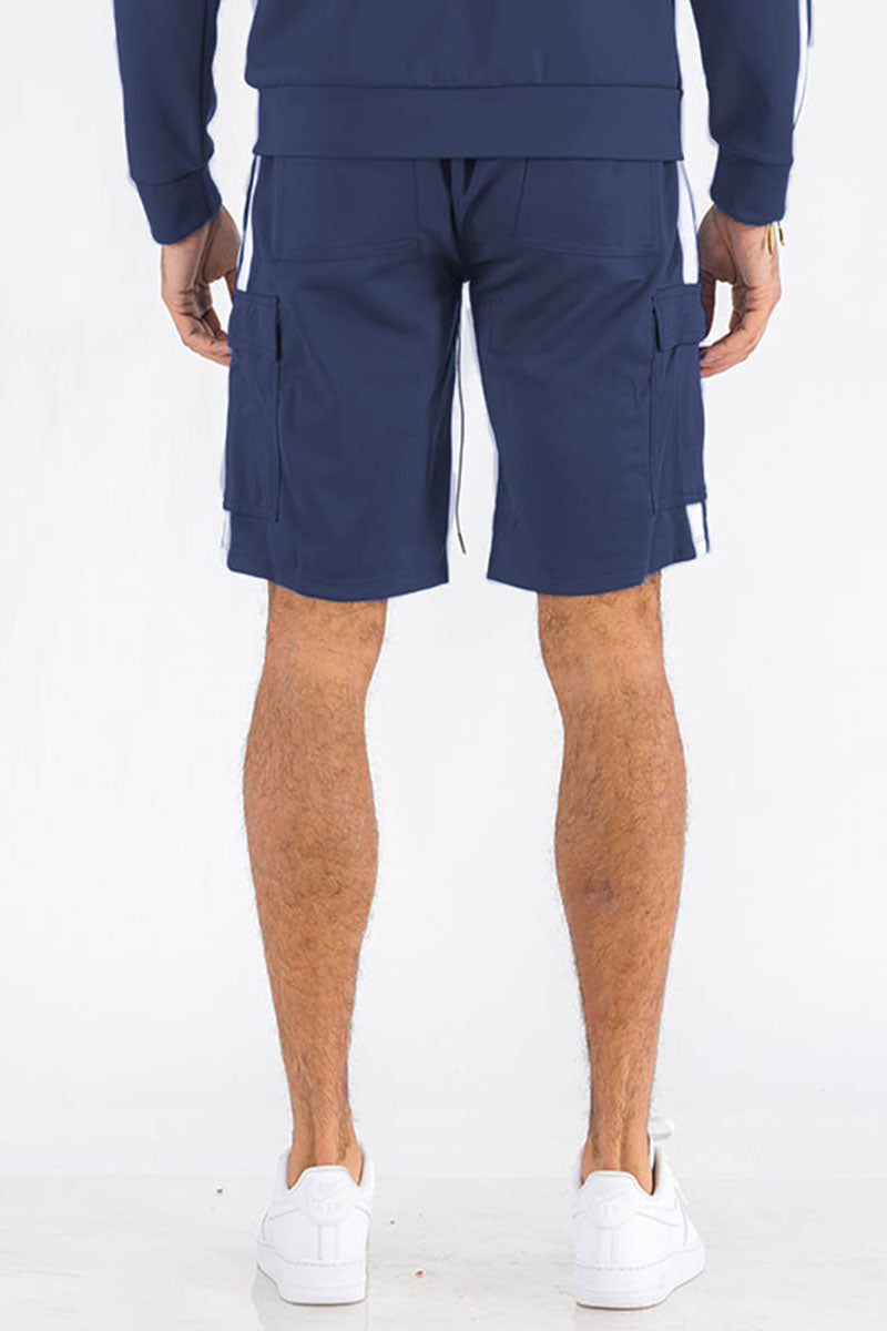 Two Stripe Cargo Shorts - 1 COLOR -