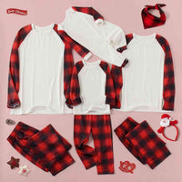 Thumbnail for Raglan Sleeve Top and Plaid Pants Set - T - SOLD BY SIZE / 2 PCS. - 4 SIZES -