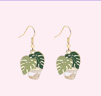 Thumbnail for Tropical Earring, Minimalist Earrings | Earrings | Handmade Jewelry -