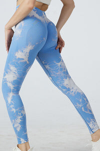 Thumbnail for Tie-Dye High Waist Active Leggings - T - 10 COLORS -