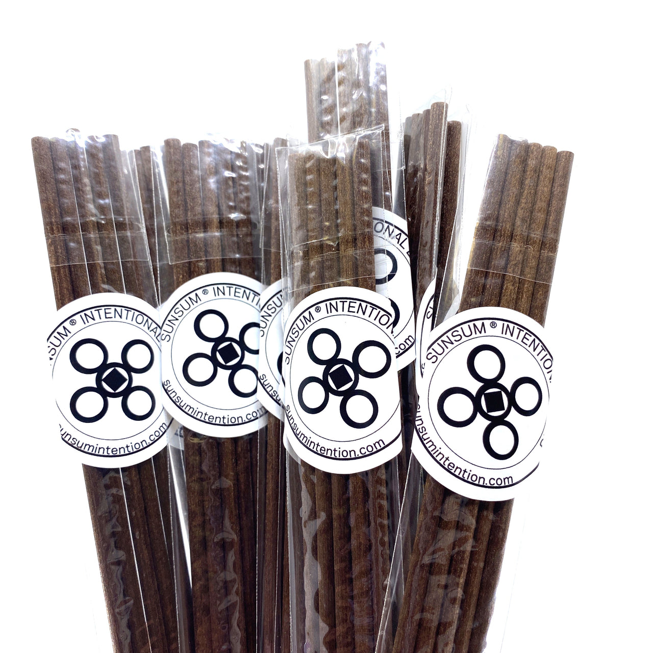 Sunsum - Reed Diffuser Replacement Sticks, Minimal, Rattan Wood (5 Pcs) -