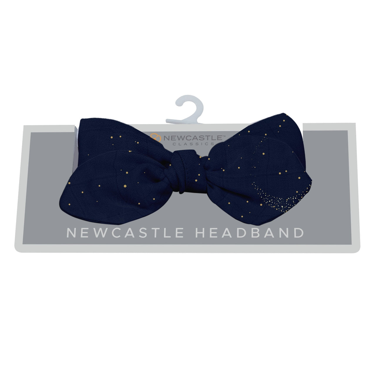 Newcastle - Midnight Moon Bamboo Baby Headband -