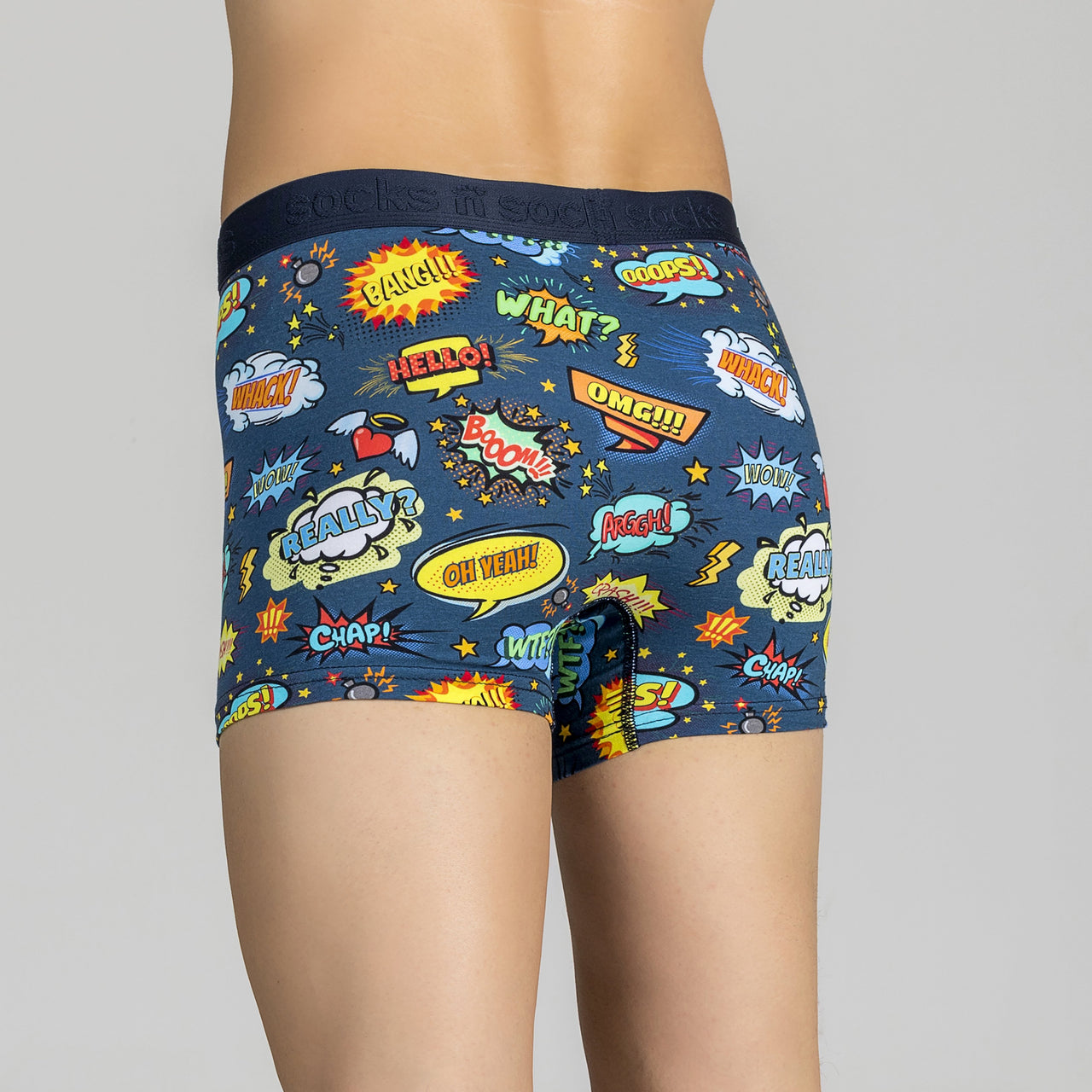 Men's Comics Boxer Brief - 1 COLOR -