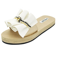 Thumbnail for SAND BY SAYA N.Y. - Hudson White - Waterproof Espadrille Flat - 4 COLORS -