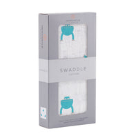 Thumbnail for Newcastle - Space Robot Cotton Muslin Swaddle -