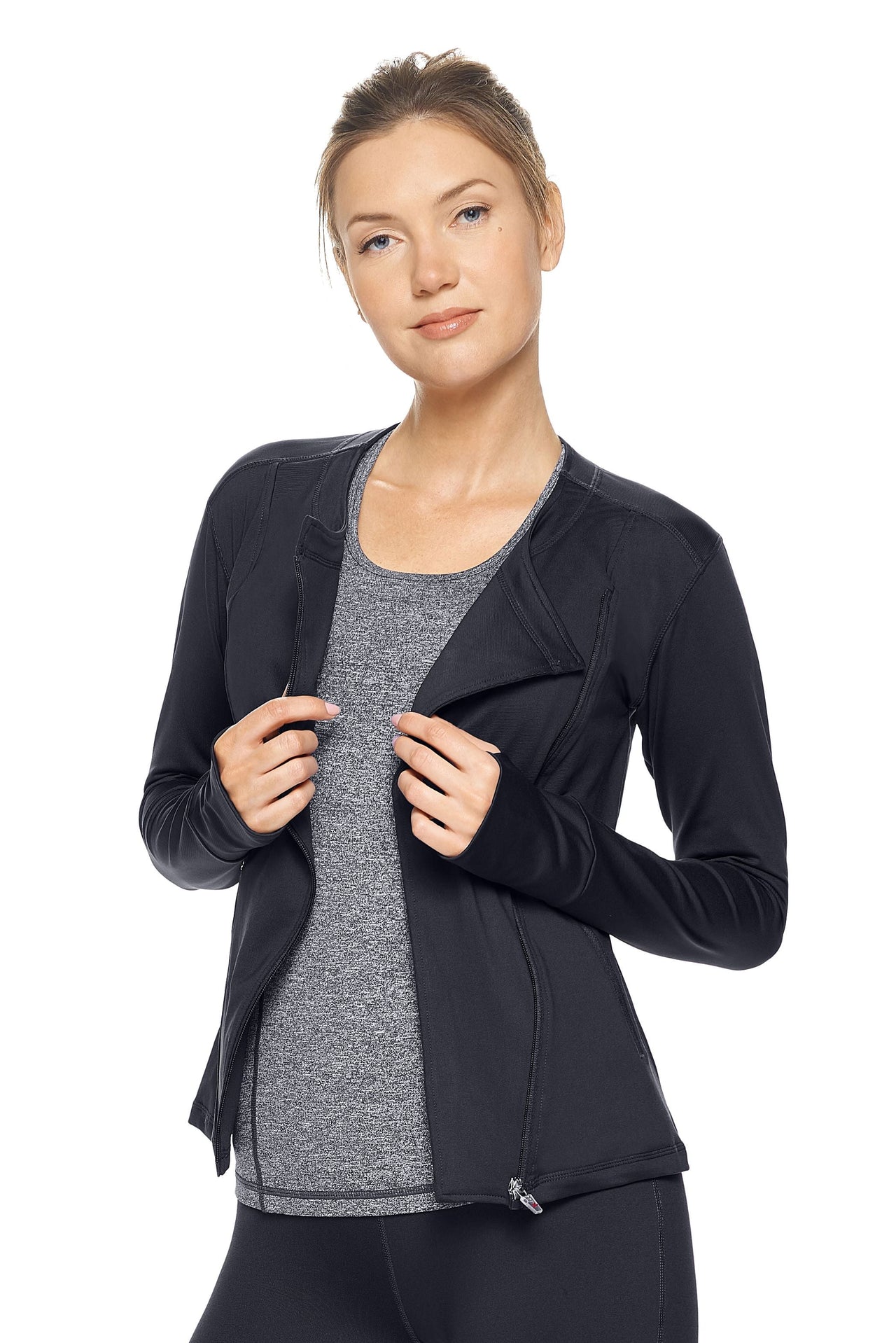 Women's Moto Workout Jacket - 2 COLORS -