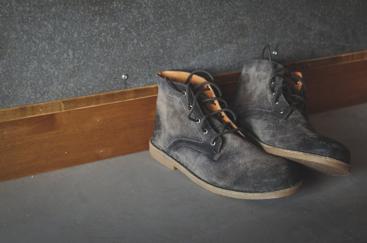 Hound & Hammer - The Grover | Burnished Grey Suede -