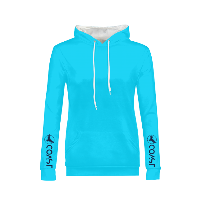 FYC - Women's Coastal Chic Long Sleeve Hoodie - 1 COLOR -