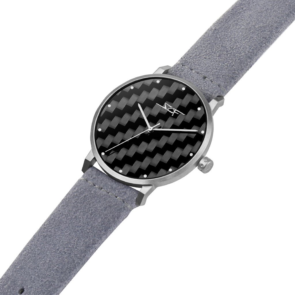 Simply Carbon Fiber - ●GRIGIO● ALPHA Series Carbon Fiber Watch - Water resistant to 50M(164ft) -