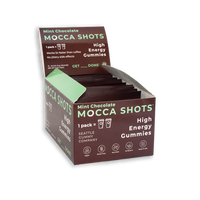 Thumbnail for Seattle Gummy Co. - Mocca Shots Energy Gummies with Caffeine | Mint Chocolate (12-Pack box) -