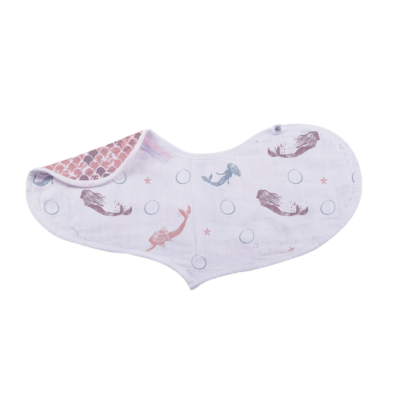 Newcastle - Under the Sea Bamboo Heart Bib 2pk -