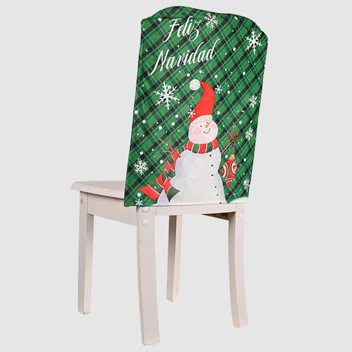 Christmas Chair Covers - 21.7" - T - 2 TYPES/COLORS -