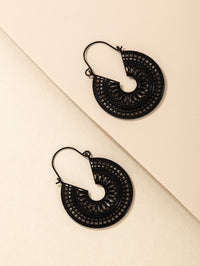 Thumbnail for BCNY - Beautifully Bold Tribal Hoop Earrings -