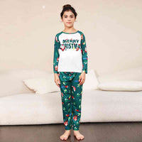 Thumbnail for KIDS MERRY CHRISTMAS Graphic Top and Printed Pants Set - T -