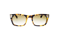 Thumbnail for EYE HUNEE - Shiny Tokyo Tortoise With Gold Tone Metal Wayfarers - 1 COLOR -