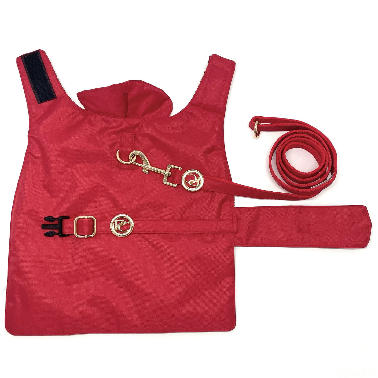 Puccissime - Red Rain Matching Leash -