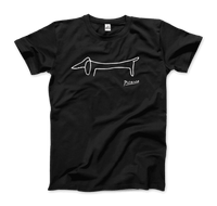 Thumbnail for Pablo Picasso Dachshund Dog (Lump) Artwork T-Shirt - 6 COLORS