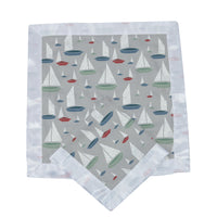 Thumbnail for Marina Sailboats Bamboo Newcastle Blankie -