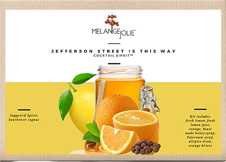 Mélange Jolie Jefferson Street Is This Way Cocktail SipKit™