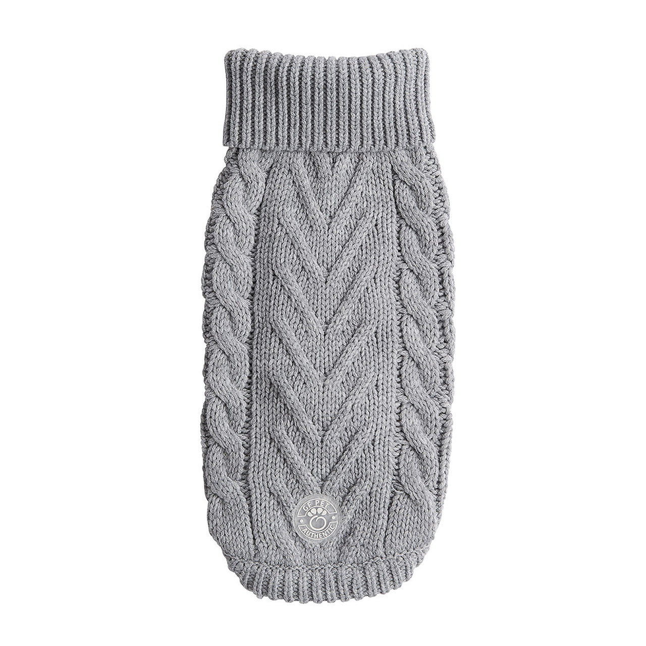 Chalet Dog Sweater - Grey - 10 SIZES -