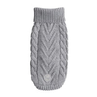 Thumbnail for Chalet Dog Sweater - Grey - 10 SIZES -