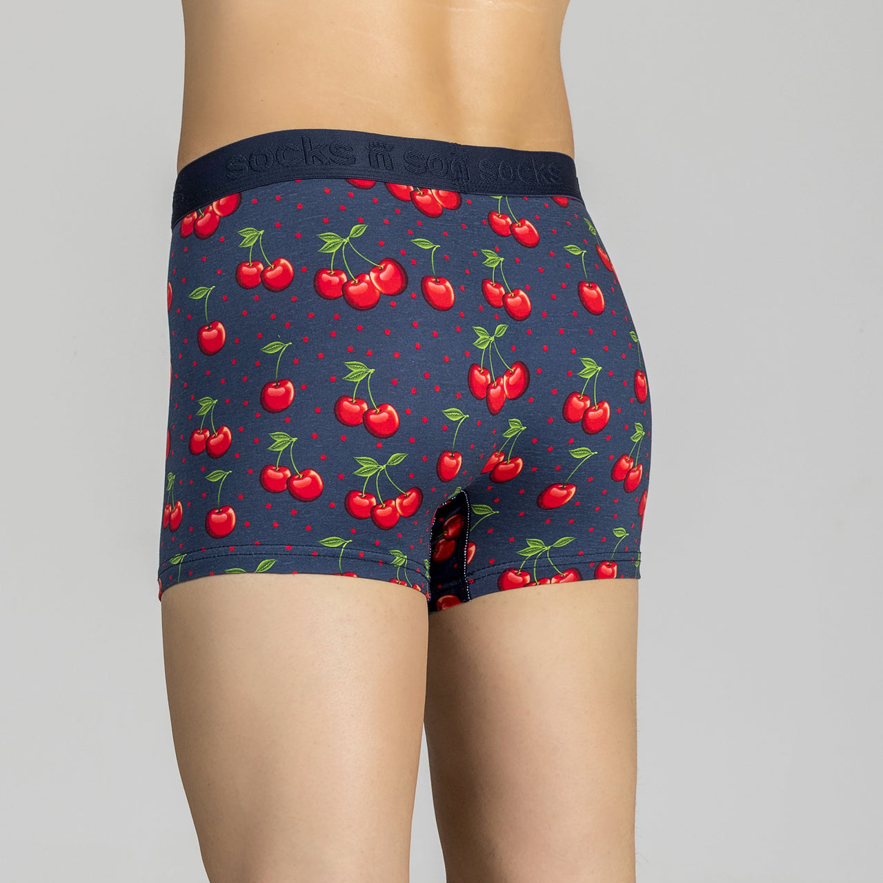 Men's Cherry Boxer Brief - 1 COLOR -