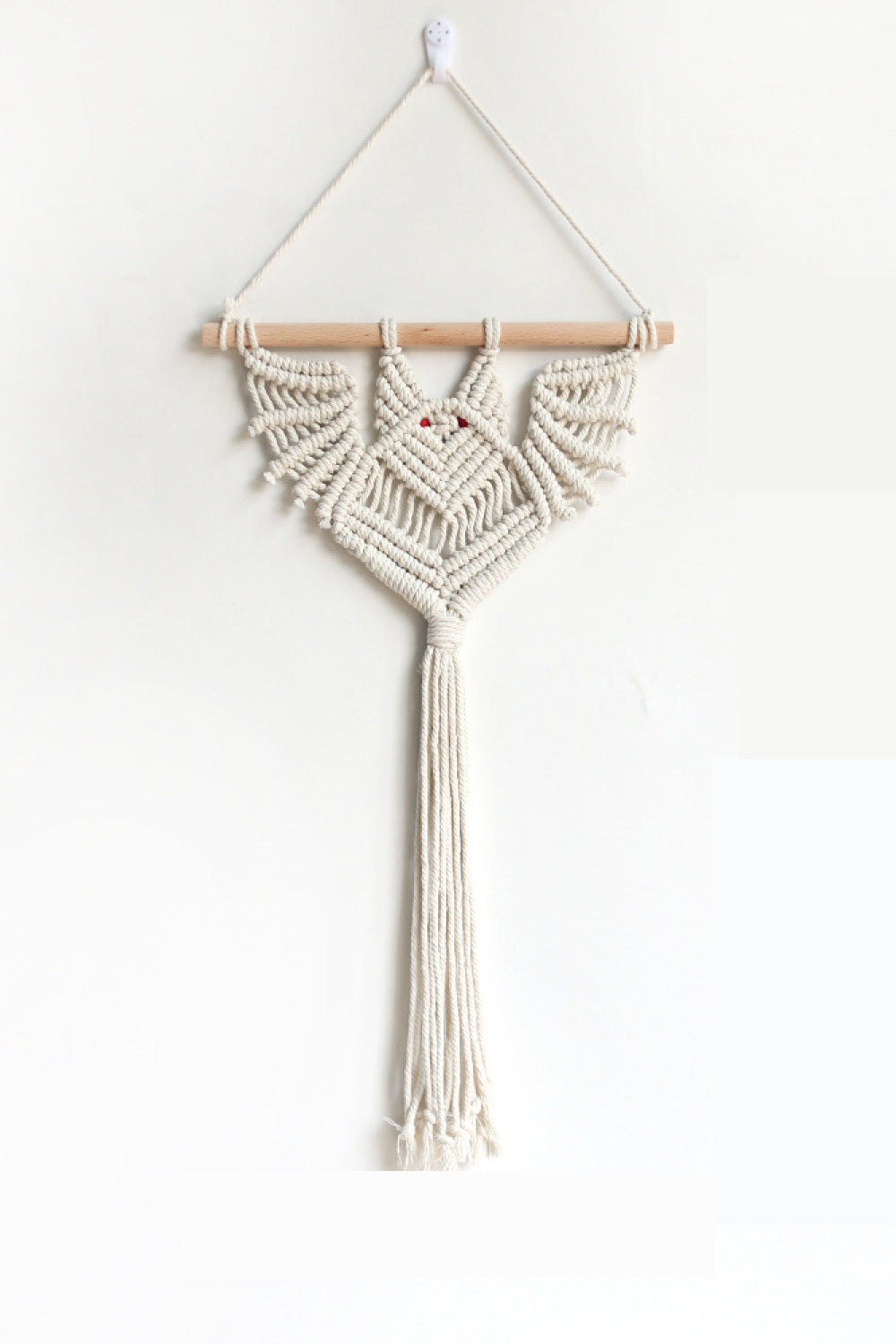 19.7" Bat Macrame Wall Plant Hanger - T - 2 COLORS - 1 SIZE