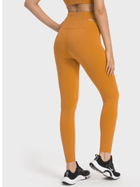 Thumbnail for Crisscross Cutout Sports Leggings - T - 3 COLORS -