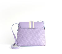 Thumbnail for GUNAS NEW YORK - Kate - Lilac Vegan Basket Weave Bag - 1 COLOR -