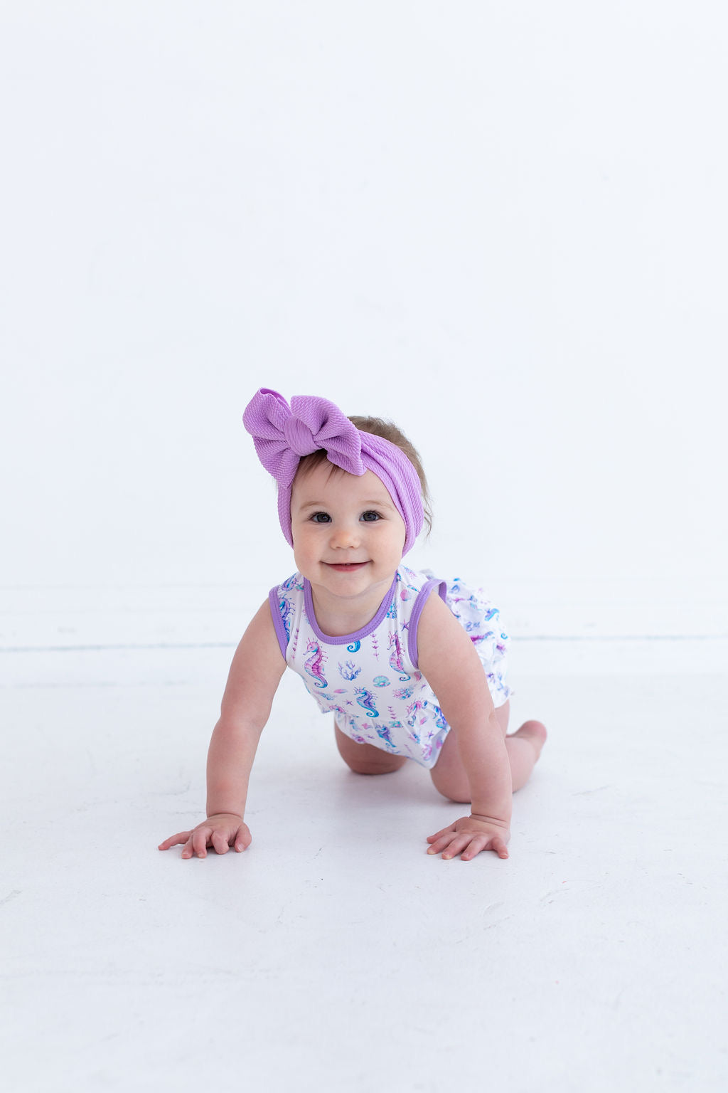 Eclipse Kids - Bubble Romper - Seahorse -