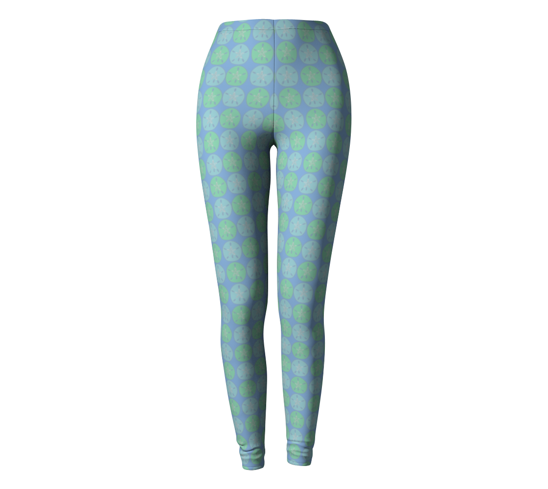 Summer Ties - Sand Dollar Leggings - 1 COLOR -