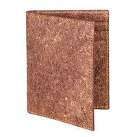 Thumbnail for IKON SWEDEN - Coconut Leather BiFold Card Holder - Cutch Brown - 1 COLOR -