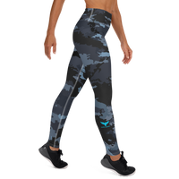 Thumbnail for FYC - Women's All Day Comfort Yoga Coast Camo Full Length Leggings - 1 CAMO COLOR -