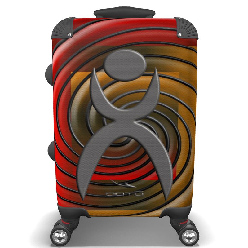 IN CASE OF OOTO - GLYPHIC EN SPIRAL EPIC JOURNEY GRADIENT - suitcase - 1 COLOR -