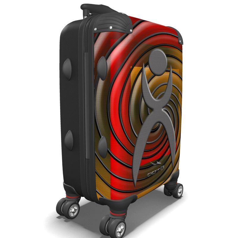 IN CASE OF OOTO - GLYPHIC EN SPIRAL EPIC JOURNEY GRADIENT - suitcase - 1 COLOR -