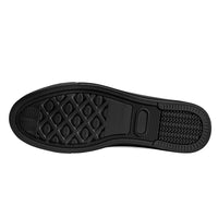 Thumbnail for OOTO -  Low-Top Canvas Shoes - CLASSIC B & R - Black soles - 1 COLOR -