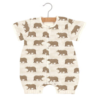 Thumbnail for Goodnight Bear Bamboo Newcastle Mini Romper - 1 COLOR