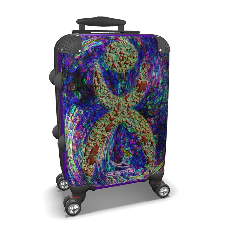 IN CASE OF OOTO - GLYPHIC EN HALTED PHASE EN NEON EDDY - suitcase - 1 COLOR -