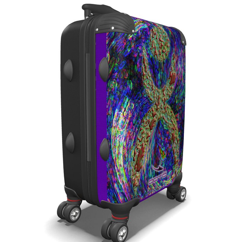 IN CASE OF OOTO - GLYPHIC EN HALTED PHASE EN NEON EDDY - suitcase - 1 COLOR -