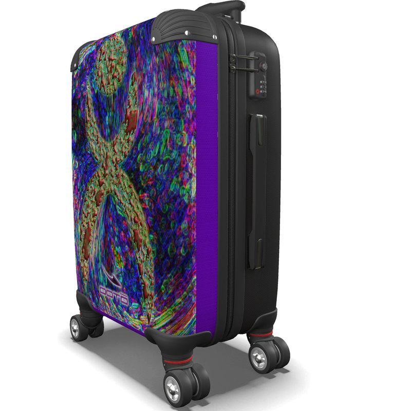 IN CASE OF OOTO - GLYPHIC EN HALTED PHASE EN NEON EDDY - suitcase - 1 COLOR -