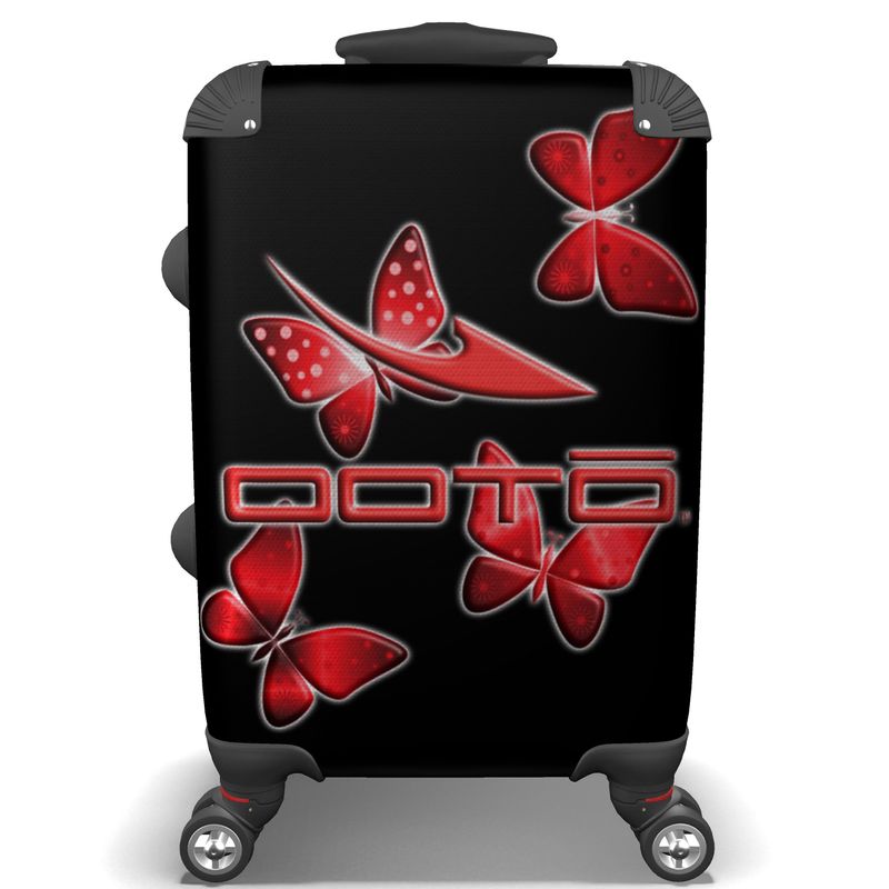 IN CASE OF OOTO - DASH AND BUTTERFLIES - suitcase - 1 COLOR -