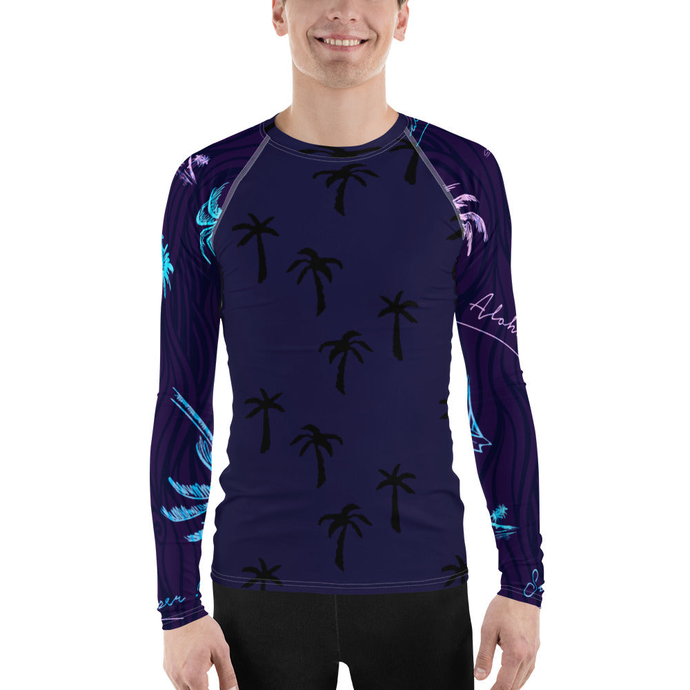 FYC - Men's Find Your Coast Aloha Adventure Performance Rash Guard UPF 40+ - 1 COLOR -