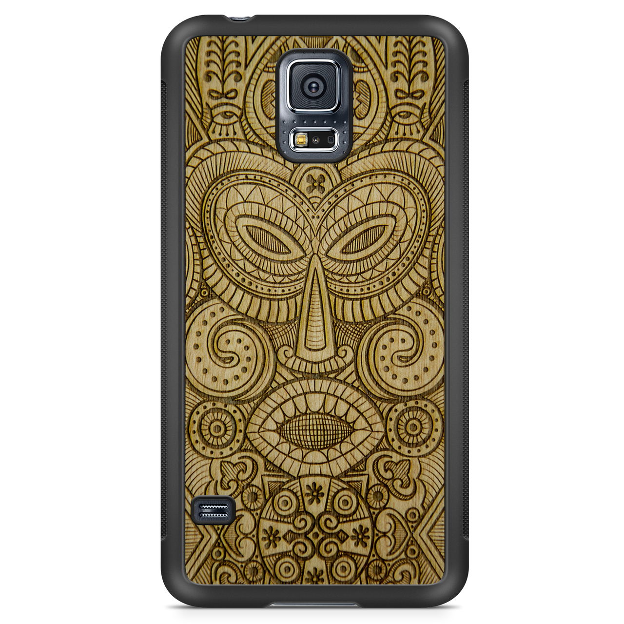 MMORE - Tribal Mask - Wooden phone case - FITS 56 PHONES - FIND YOURS! -