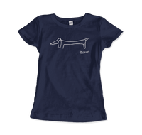 Thumbnail for Pablo Picasso Dachshund Dog (Lump) Artwork T-Shirt - 6 COLORS